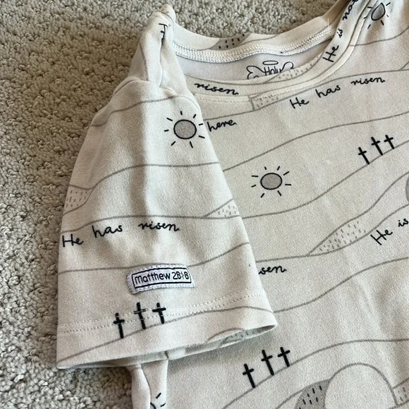 Holy Pals Pajamas “He is not here, He has risen” - Picture 4 of 5